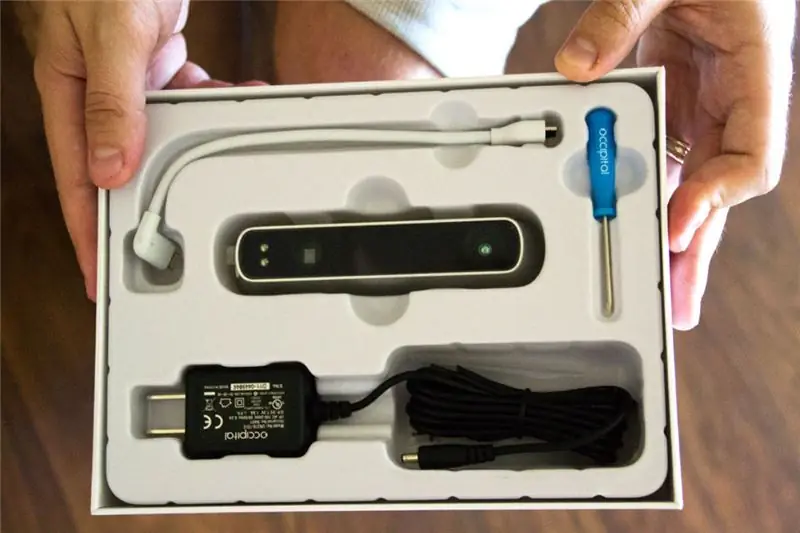 датчик структуры затылка 3D-сканирование 3D-печать