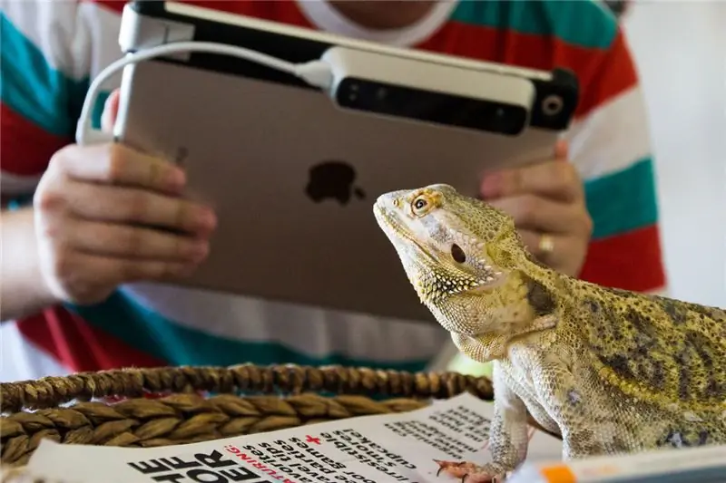 Датчик сканированной структуры Shante Приложение itseez3D 3D-печать