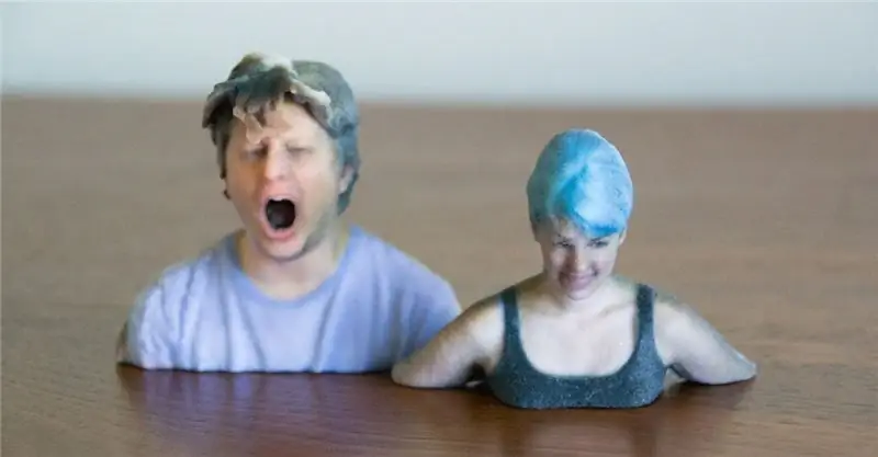 Майк Даниэль отсканировал датчик конструкции itSeez3D, распечатанный на 3D-принтере