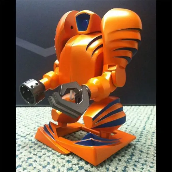 Шагающий робот, созданный с помощью 3D-печати