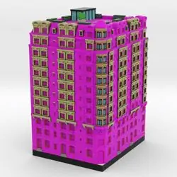 Ittyblox 3D-печать смоделированных городов