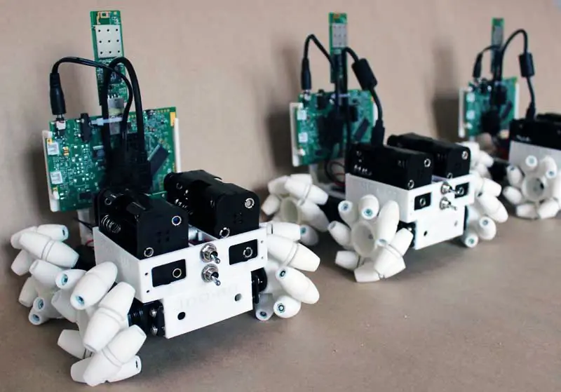 Напечатанный на 3D-принтере всенаправленный робот oddbot от производителя гитар Олафа Дигеля, напечатанного на 3D-принтере Напечатанный на 3D-принтере всенаправленный робот oddbot от производителя гитар Олафа Дигеля, напечатанного на 3D-принтере