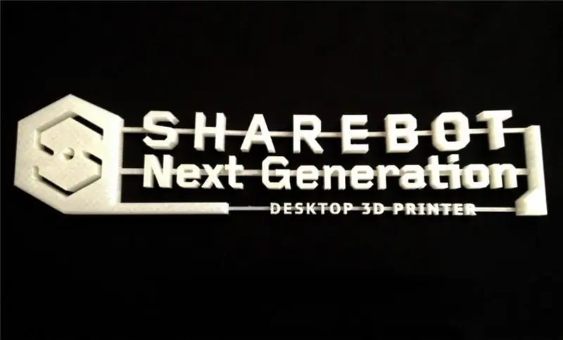 печать на 3D принтере sharebot xxl печать на 3D принтере sharebot xxl