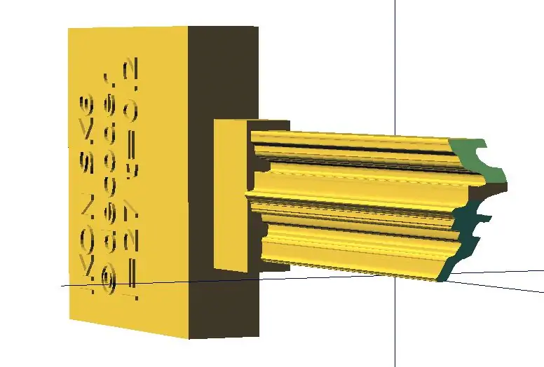 CAD-файл для напечатанного на 3D-принтере бамп-ключа CAD-файл для напечатанного на 3D-принтере бамп-ключа