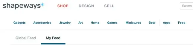 корма для 3D-печати shapeways корма для 3D-печати shapeways