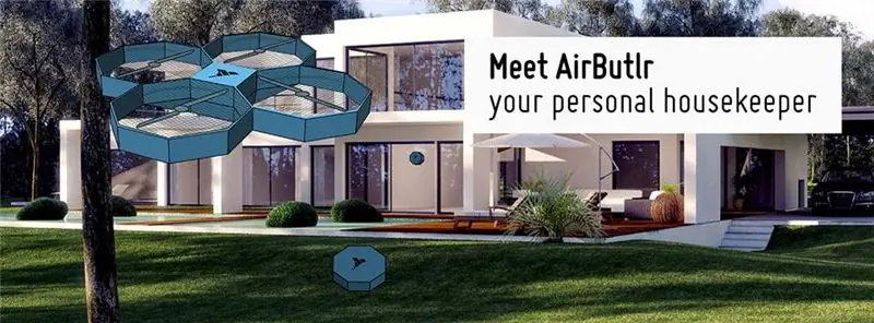 Airbutlr напечатанная на 3D принтере домработница Airbutlr напечатанная на 3D принтере домработница