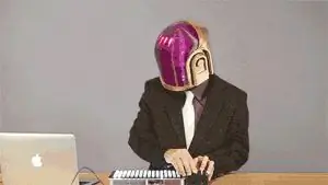 3D-печатный шлем Daft-Punk из Adafruit 3D-печатный шлем Daft-Punk из Adafruit