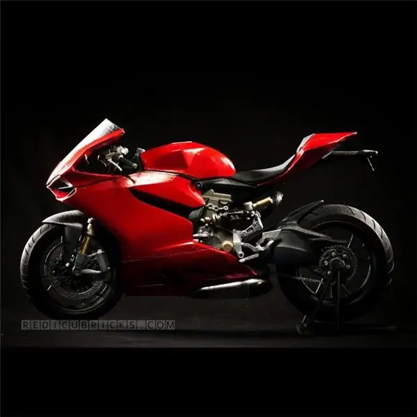 Супербайк Ducati 1199, напечатанный на 3D-принтере