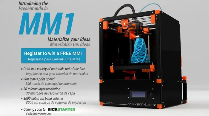 3D-принтер Makermex MM1 3D-принтер Makermex MM1