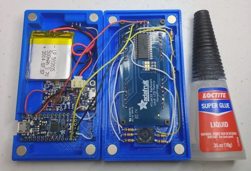 3D печатный тетрис из футляра adafruit 3D печатный тетрис из футляра adafruit