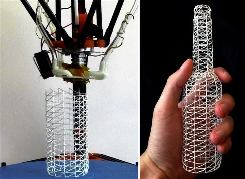 бутылка, напечатанная на 3D-принтере индустрия 3D-печати бутылка, напечатанная на 3D-принтере индустрия 3D-печати