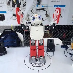 Робби, напечатанный на 3D-принтере робот-гуманоид