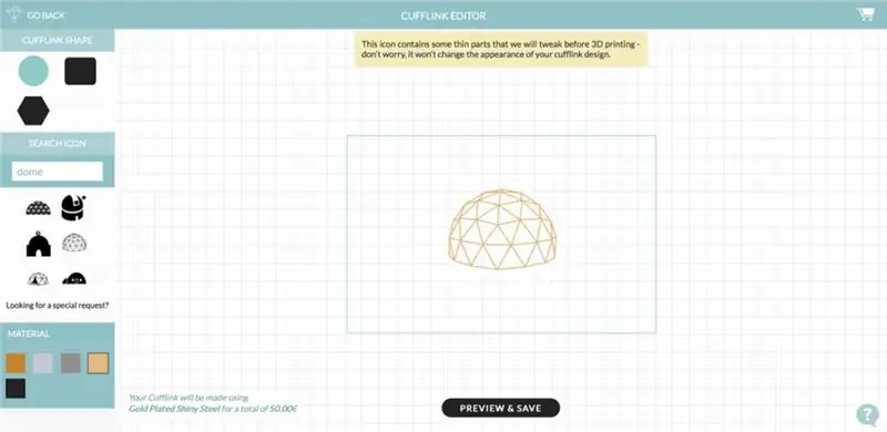 zazzy 3D печатный интерфейс для запонок zazzy 3D печатный интерфейс для запонок