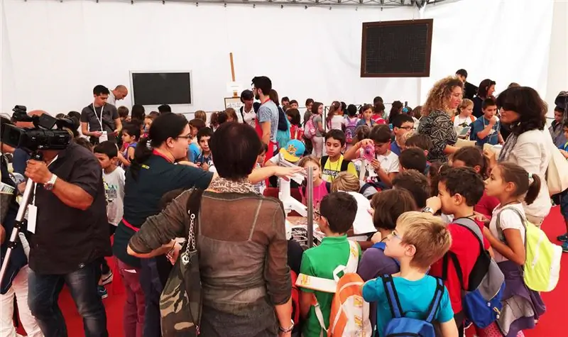 дети Maker Faire Rome 3d печать дети Maker Faire Rome 3d печать