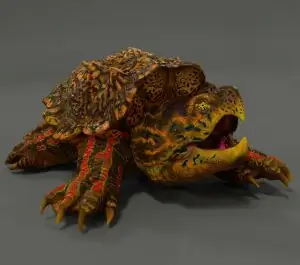 Модель черепахи Пол Лиау 3D полиграфия Модель черепахи Пол Лиау 3D полиграфия