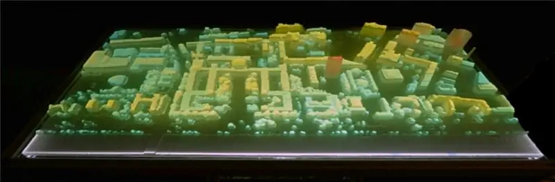 MIT luminocity напечатал на 3D-принтере данные из твиттера MIT luminocity напечатал на 3D-принтере данные из твиттера