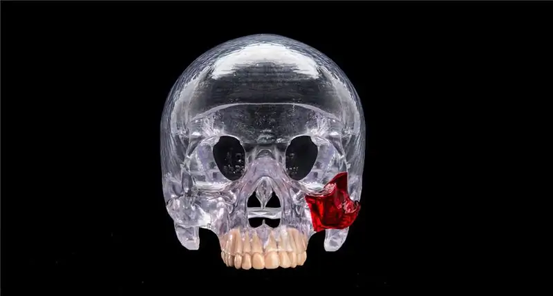 Стеклянный череп 3d печать Стеклянный череп 3d печать