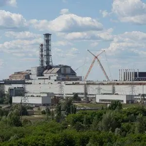 Строительство нового саркофага для Чернобыля