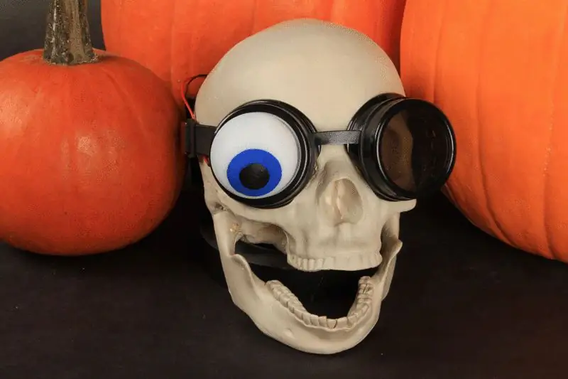 Adafruit напечатал череп с выпученными глазами на 3D-принтере Adafruit напечатал череп с выпученными глазами на 3D-принтере