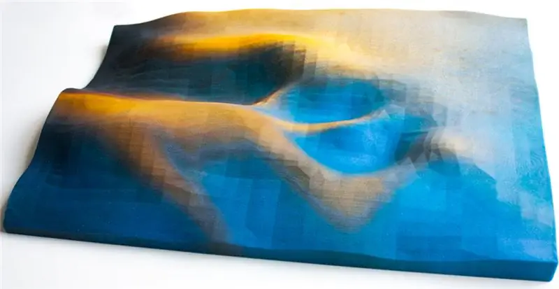 ЭРОЗИЯ 3D-печатное искусство ЭРОЗИЯ 3D-печатное искусство