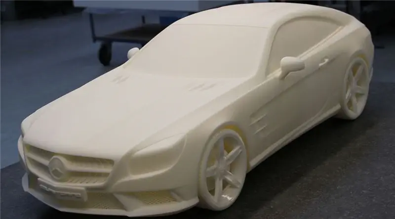 SLA мерседес 3d печатная модель SLA мерседес 3d печатная модель