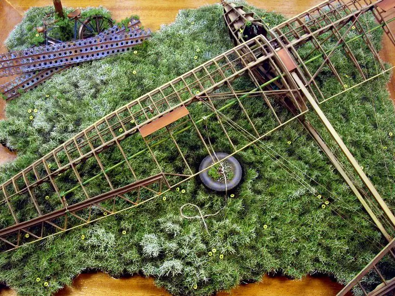 3D печатный самолет_diorama_top 3D печатный самолет_diorama_top