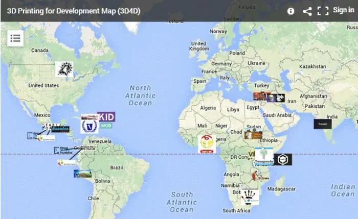 Карта проекта 3D-печати techfortrade