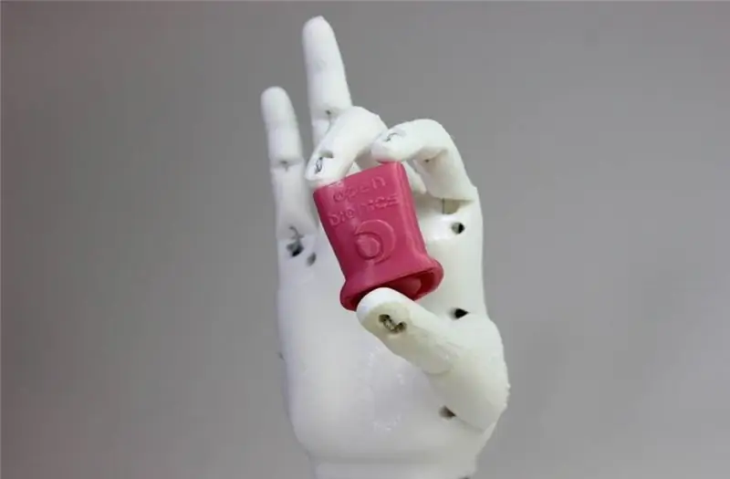 открытая бионическая 3D-печатная рука ada 3D-печатная деталь открытая бионическая 3D-печатная рука ada 3D-печатная деталь