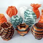 Приключения RichRap продолжаются с 3D-печатью - Tie-Dying & Printing Nylon 618 Filament