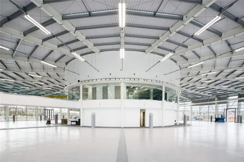 Фабрика 2050 Университета Шеффилда, часть городского района передовых производственных инноваций. Фото: Бонд Брайан через sheffieldbusinesspark.co.uk