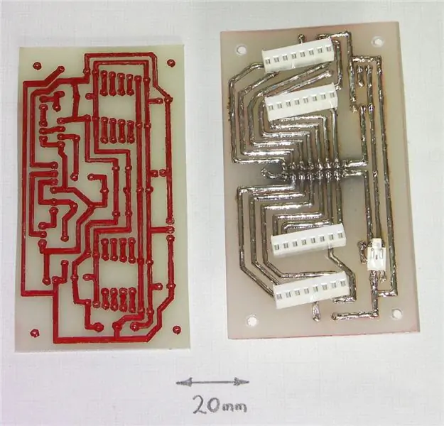 Печатные платы, изготовленные с использованием RepRap Darwin.