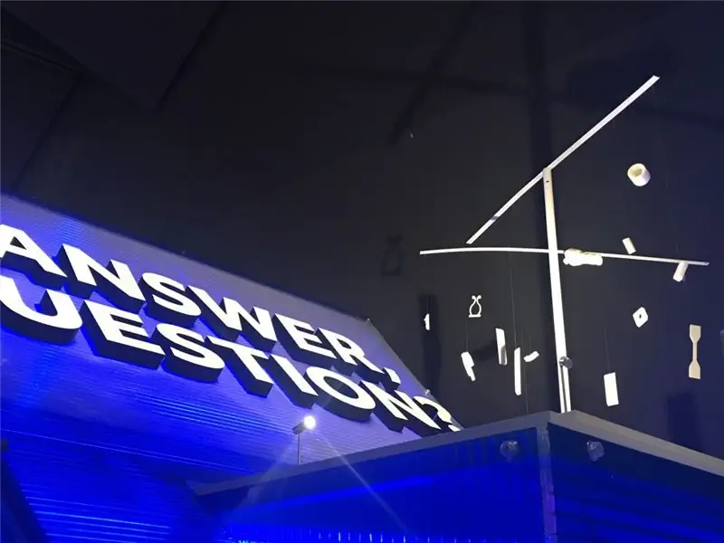 Мобиль с инструментами, напечатанный на МКС в 3D компанией Made In Space AMF.