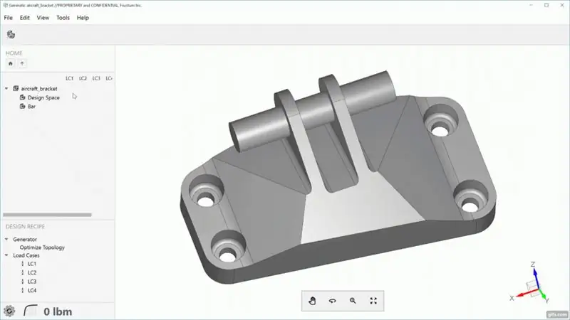 Импортируйте любой собственный файл САПР. Клип через Frustum