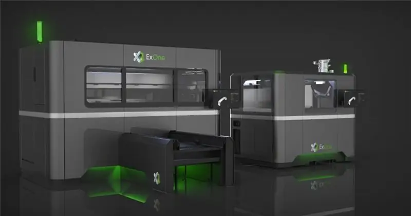 ExOne X1 160Pro и X1 25Pro с новым экологичным дизайном.