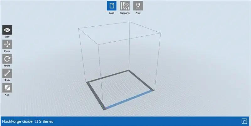 Пользовательский интерфейс FlashPrint. Изображение от индустрии 3D-печати.