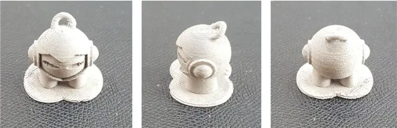 Металлическая модель Марвина, напечатанная на 3D-принтере RYUJINLAB. Фото через RYUJINLAB.