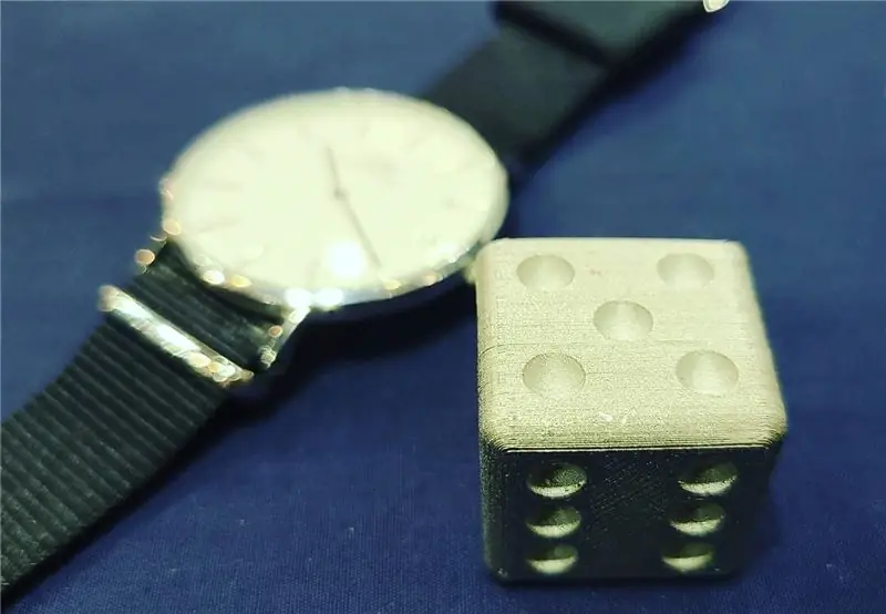 Образец металлической 3D-печати, сделанной RYUJINLAB.