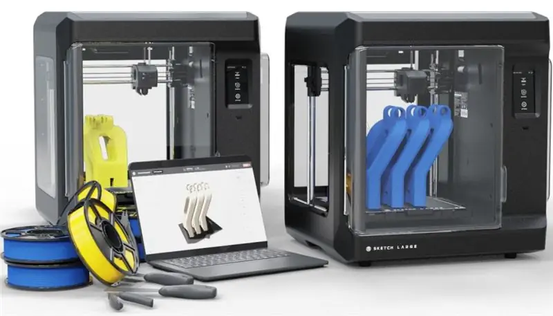 Большой 3D-принтер UltiMaker SKETCH.