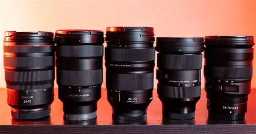 Беззеркальный объектив 24–70 мм: какой объектив выигрывает по резкости или цене?