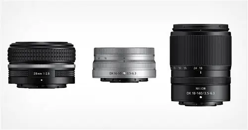 Nikon представляет объективы с байонетом Z 16–50 мм, 28 мм и 18–140 мм