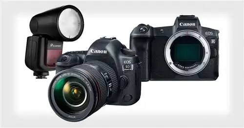Получите скидку 35 % на Canon 5D Mark IV или EOS R… и бесплатную версию Godox V1