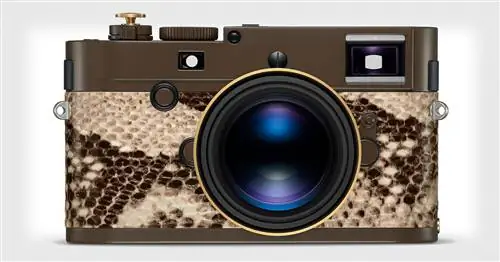 Ленни Кравиц разработал Leica стоимостью 24 тысячи долларов со шкурой искусственного питона