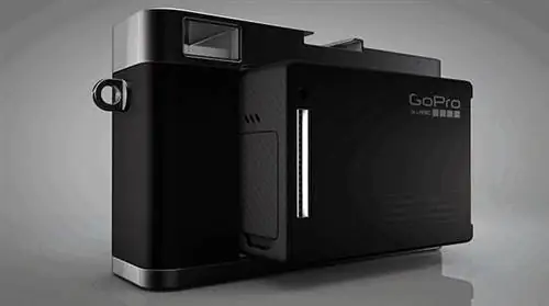 Установка камеры GoPro в корпус сзади. Установка камеры GoPro в корпус сзади.