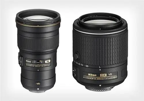 Nikon анонсирует два новых объектива: 300mm f/4 и 55-200mm f/4.5-5.6 II