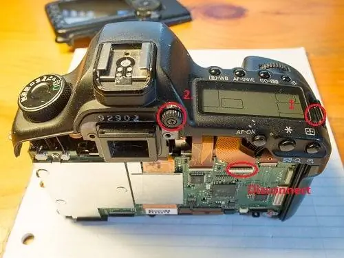 Ремонт Canon 5D Mark II