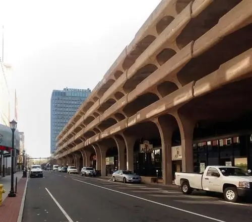 уникальные автостоянки Нью-Хейвен