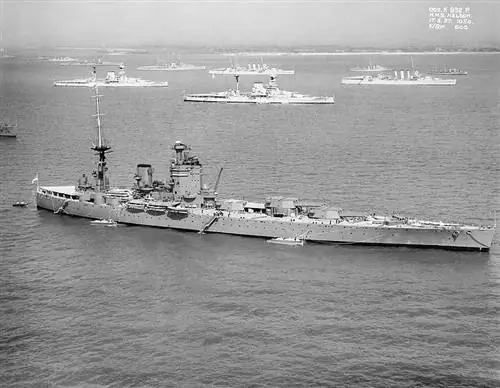 HMS Nelson на обзоре