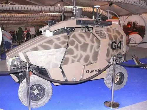 автономные военные автомобили Guardium