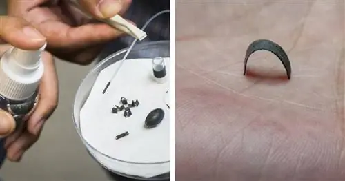 Крошечные объекты, покрытые специальным магнитным материалом, ходят, ползают и перекатываются