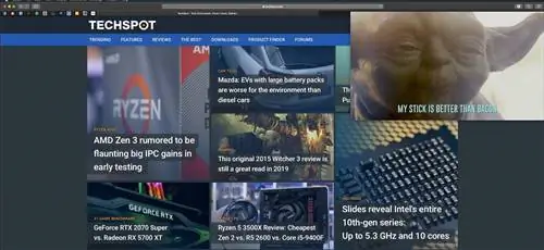 В Safari для macOS есть режим «картинка в картинке» для видео